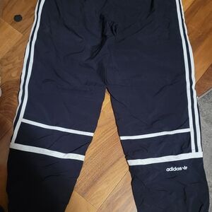 Adidas Kids Black Track Pants